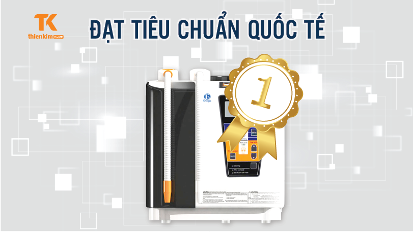 Máy điện giải ion kiềm Kangen LeveLuk Super 501 đạt chuẩn 